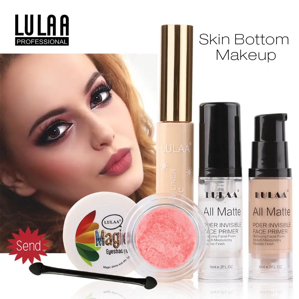 Набор для макияжа LULAA 5 шт. профессиональный набор ежедневного использования