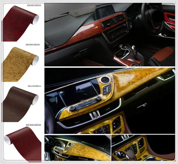 

Car interior film wood grain paper color bright surface console for Subaru Forester Ascent XV WRX VIZIV Outback