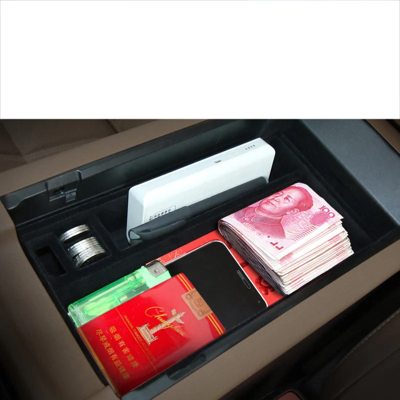

lsrtw2017 abs car armrest storage plate for lexus nx200t nx200 nx300h 2015 2016 2017 2018 2019