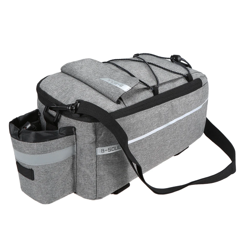 

Outdoor Cycling Bag Bike Bicycle Insulated Front Handbag MTB Bike Handlebar Bag Reflective Basket Pannier with Cooler Bag