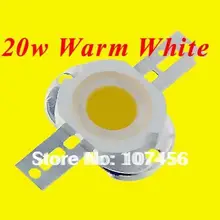 5 шт. 20 Вт теплый белый высокой Мощность 2000LM светодиодный свет 14 v светодиодный