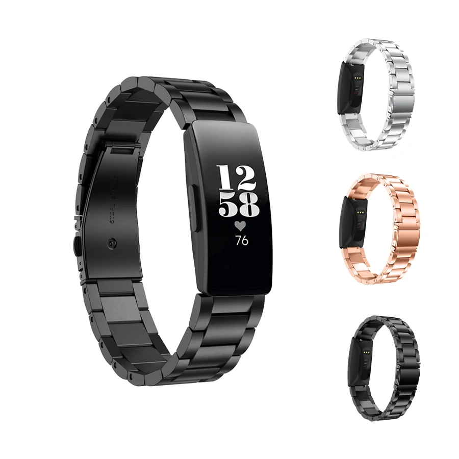 

Watch band For Fitbit Inspire HR & Inspire Replacement Solid Stainless Steel Strap Wristband For Fitbit Inspire Smart Watch