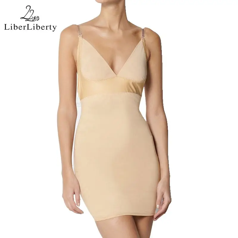 

V-Neck Seamless Bodysuits Shapewear Waist Corset Girdle Slimming controller Black/Khaki Waist Underwear Women Dresses Slim Up