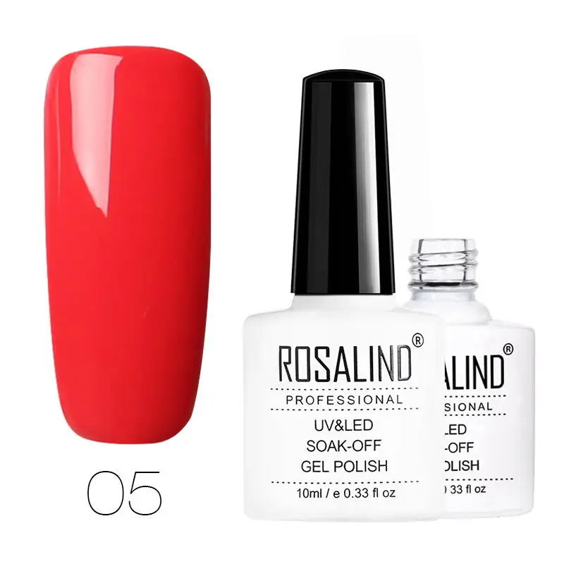 ROSALIND Gel 1S Nail Polish 10ml Starry Cat Eye UV Led Gel Nail Varnish Cured Need Base Top Coat for DIY 3D Nails Art Manicure - Цвет: RD05