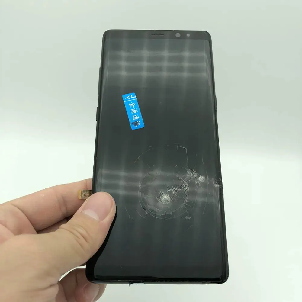 Сломанный ЖК дисплей для Samsung Galaxy Note 8 9 10 Plus практики ремонта отдельной средней