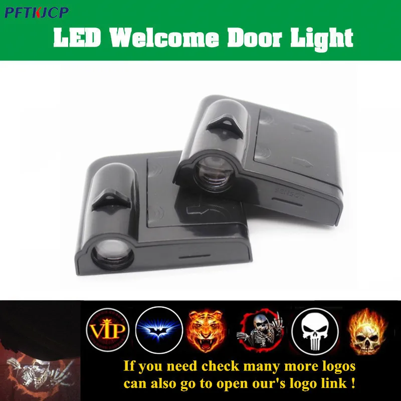 

Car LED Door Welcome Logo Laser Projector Ghost Shadow Light For SAAB GAZ Kia Toyota Skoda Alfa Opel Hyundai Mazda Lada VW car