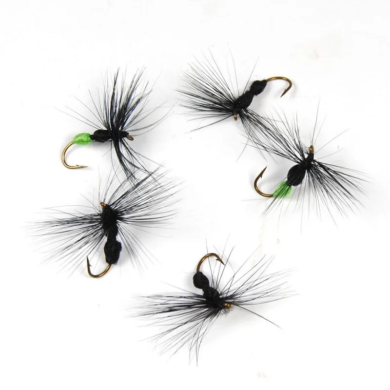 

Artificial Ants Fish bait 10pcs/set 10# Artificial Ant Fly Fishing Fake Bite Black Red&Green Butt Ants for Trout Fly Fishing