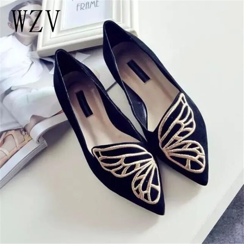 Buy WZV Woman Butterfly Flat Shoes Oxford Shoes For