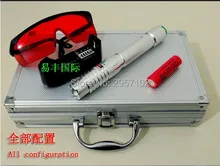 Super Powerful! Military green laser pointers 500000mw 500W 532nm Burning match dry wood/burn cigarettes+Free glasses+gift box
