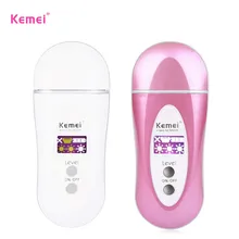 Kemei 5,8 W инфракрасный горячий провод электрический эпилятор перезаряжаемый беспроводной использование легко носить с собой набор для удаления волос устройство