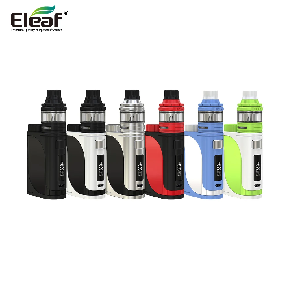 

Original Eleaf iStick Pico 25 Kit with Ello 2ml Tank HW coil 85W TC Box Mod vape No 18650 battery Vs istick pico E cigarette