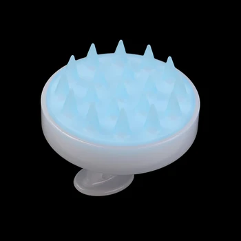 

1PCS Silicone Massager Beauty Spa Tools Teeth Hair Scalp Shampoo Comb Soft Massage Brush Hair Washing Comb Body Bath