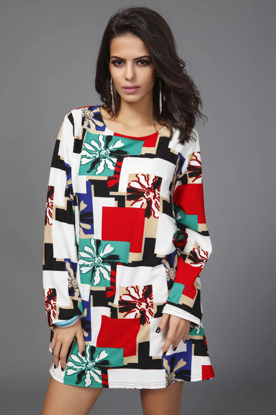 2015 low price women vestidos Wholesale women autumn fashion design