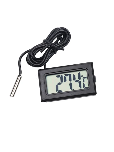 1pc Mini LED Digital Thermometer, Hygrometer, Indoor Temperature Humidity  Meter Sensor Gauge