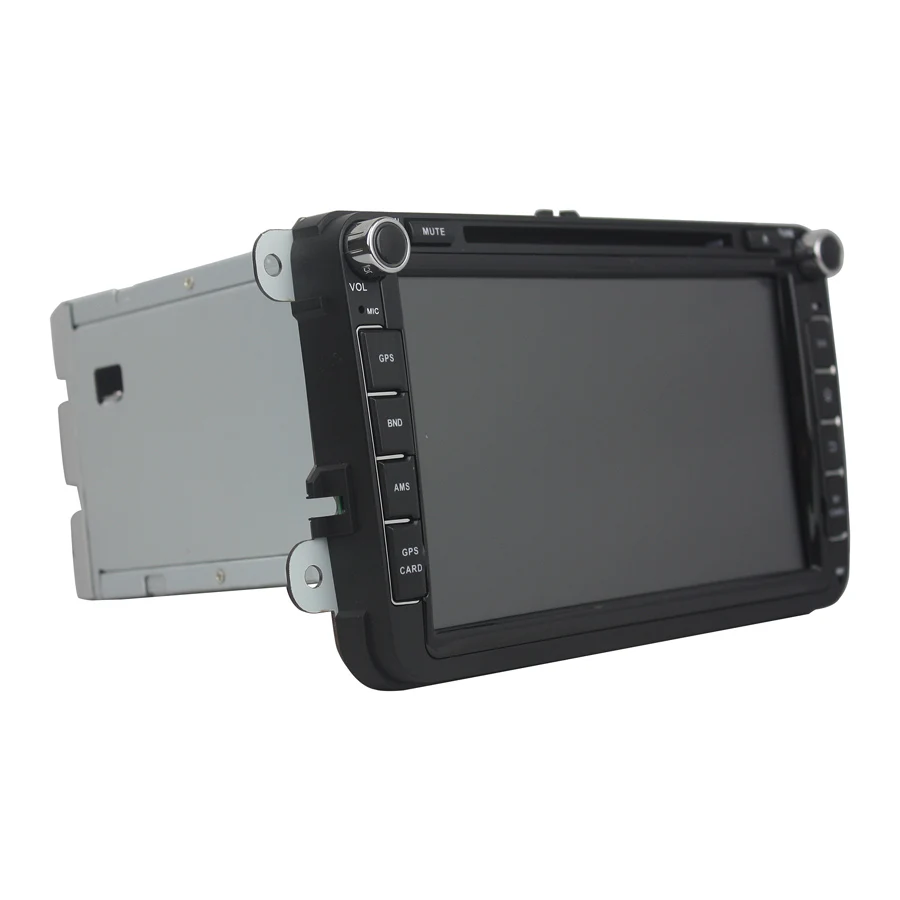 Discount High configuration Octa Core Android 9.0 Car GPS For Caddy Passat CC Sagitar Tiguan Touran Seat CC Polo Golf 2006-2012 DVD radio 3