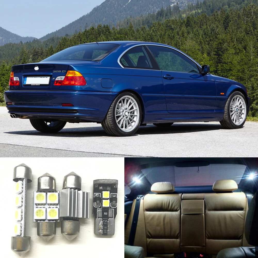 18pcs Led Bulb Interior Light Kit For Bmw E46 M3 318i 318ti 323i 323is 325i 325xi 328i 330i 330xi 325ci 323ci 328ci 330ci 99 05 Interior Light Led Light Interiorled Interior Light Aliexpress