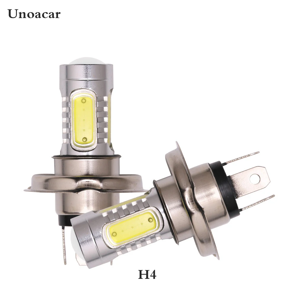 2pcs/lot h4 7.5w High Power Led Bulb LED Turn Brake Stop Signal Tail Fog 7.5W Light Lamp led bulb fog light White 12v | Автомобили и
