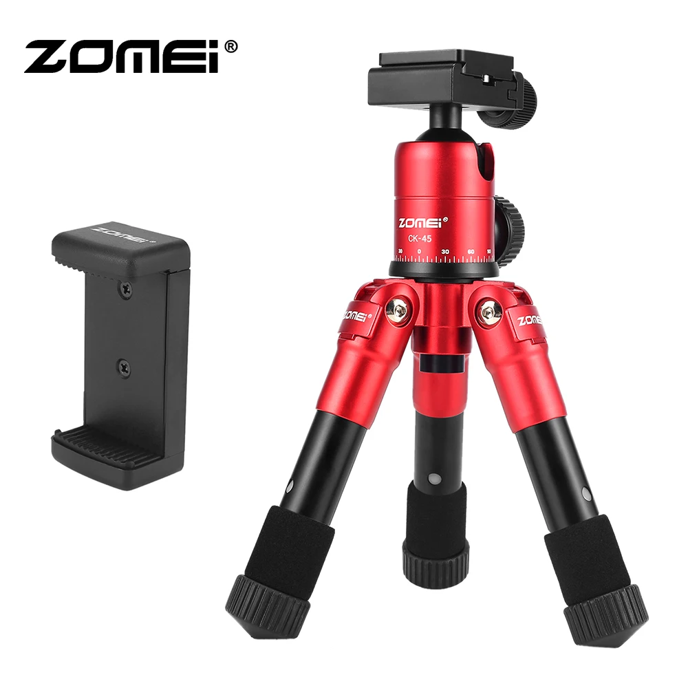 Strawberry Red CK 45 Tripod Zomei CK 45 Travel Professional Lightweight