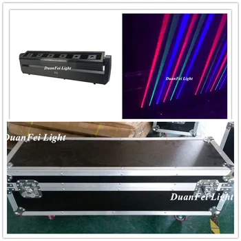 

(Flycase) 4lot disco rgb moving head laser light moving beam laser bar green/blue/red laser lights