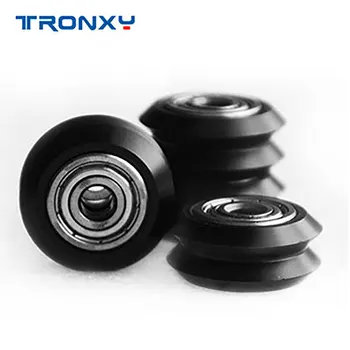 

Free Shipping big small V wheel POM and Metal material 3D Printer Accessories Plastic pulley Pulleys for 3D Printer
