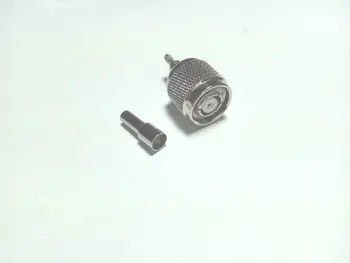

20 pcs RP-TNC Crimp Plug RF connector for LMR100 RG316 RG174 Coaxial Cable