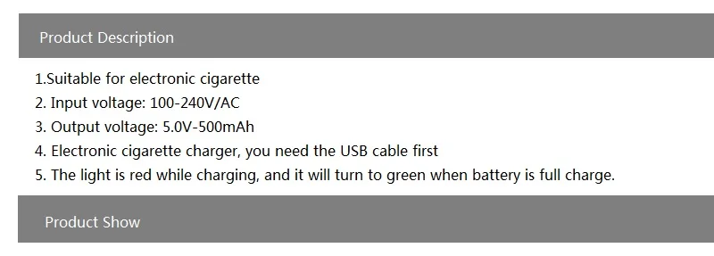 EU US CHARGER