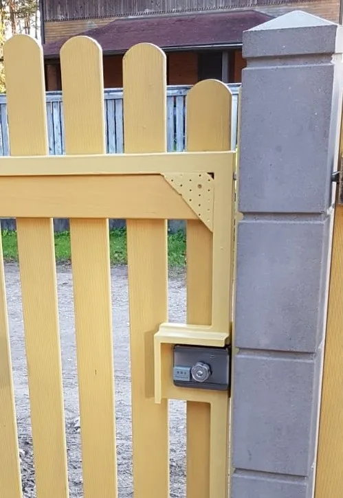 Электрический дверной замок с RFID Управление клавиатурой пароль открытый и закрытый дверной замок с умным замком + дверной звонок кнопка