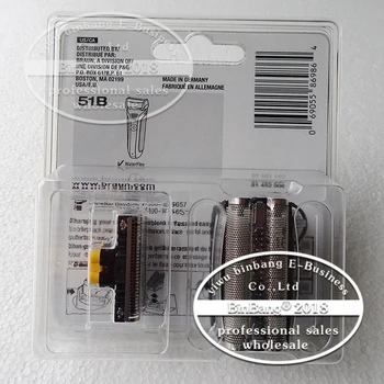 

Free Shipping New 1 x Series 5 Combi Shaver Foil razor 51B for Replacement Pack 8000 wfs1 wfs2 Waterflex