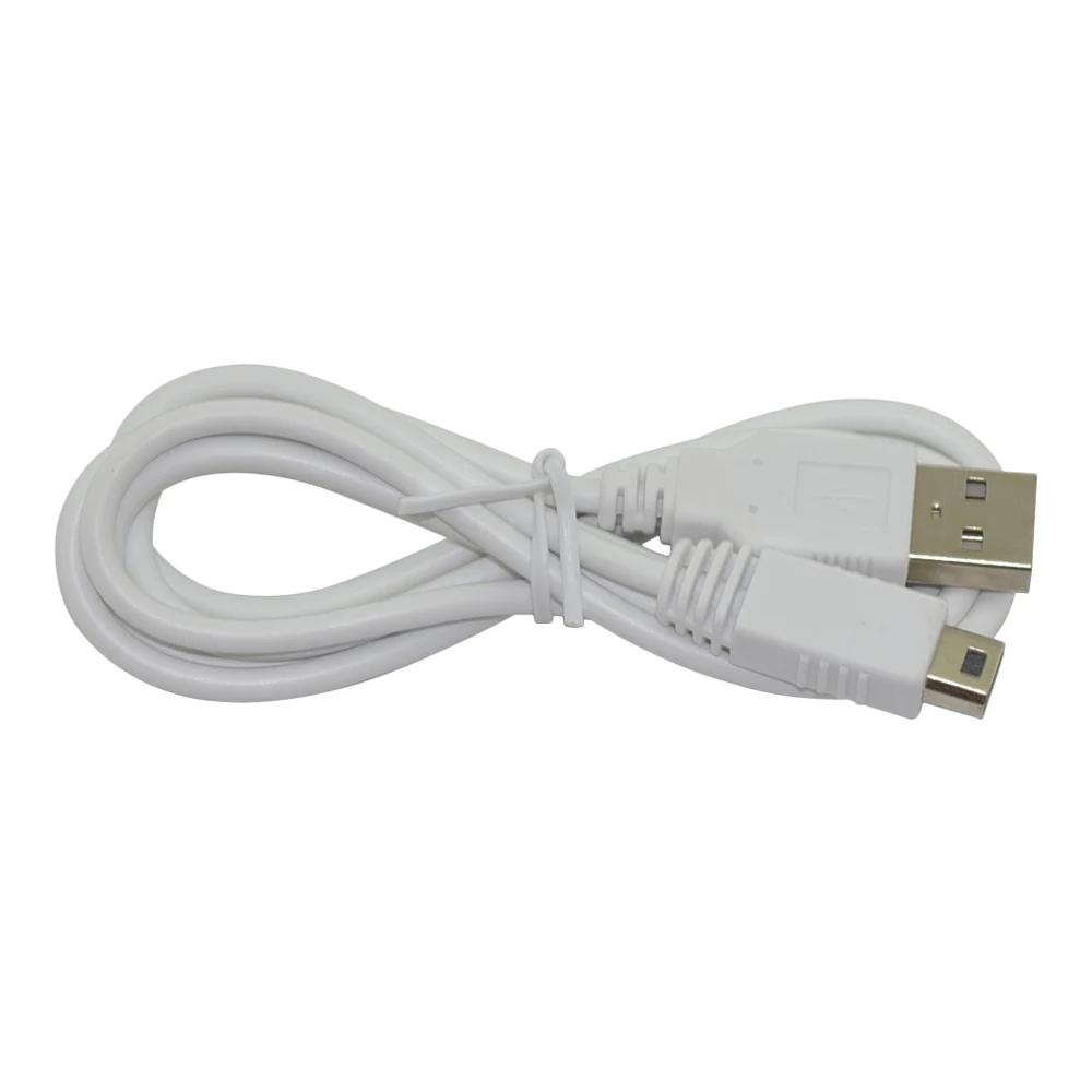 Wii U 게임패드 컨트롤러용 고품질 흰색 USB 충전기 데이터 전원 충전 케이블
