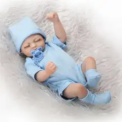 Полное тело младенца reborn реалистичные Силиконовые Мягкие настоящие сенсорные виниловые силиконовые игрушки для детей на день рождения