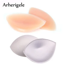 Arherigele, 2 пары, сексуальный силиконовый бюстгальтер пуш-ап, бюстгальтер, вставка для увеличения груди, бикини, купальник, губки, съемные, бюстгальтер, прокладка, аксессуары