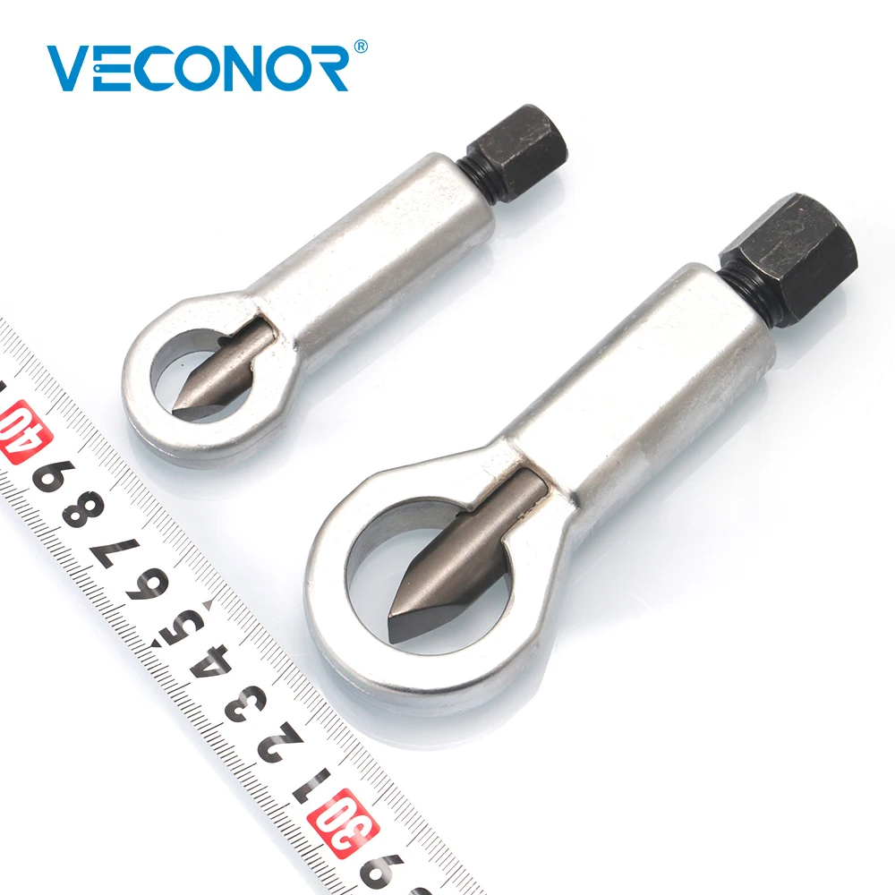 

2 Pcs Heavy Duty Anti-rust Damaged Nut Splitter Remover Rusty Nut Splitter Cutter Tool 0-18mm 12-30mm