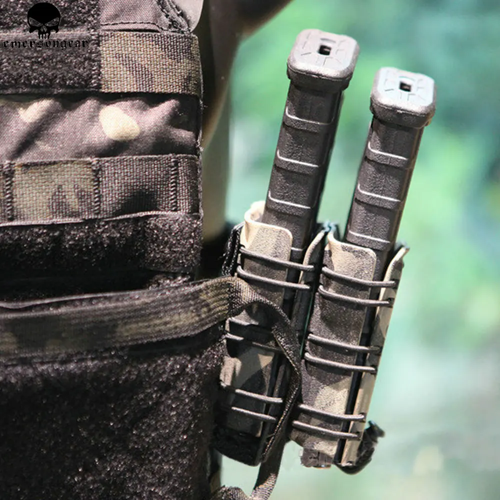 EMERSONGEAR M4 AR15 556 5 56 223 сумка для магазина мм тактический Мягкий ремень Регулируемый