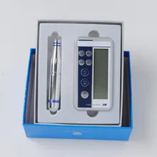 10 шт. 1RL иглы макияж lcd источник Питания Перманентный макияж машины бровей Губы машина комплект