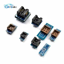 SOP8 + SOP16 + PLCC32 + PLCC44 Adapter 8 PCS Programmierer Adapter Buchse Kit für TL866CS TL866A EZP2010 RT809H Programmierer