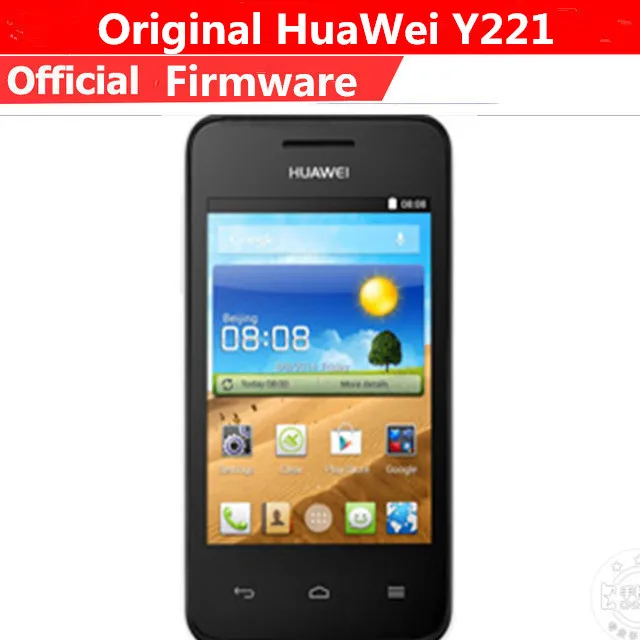 

International Version HuaWei Ascend Y221 Mobile Phone Dual Core Android 4.0 3.5" TFT 512MB RAM 4GB ROM FM Cheap Price Phone