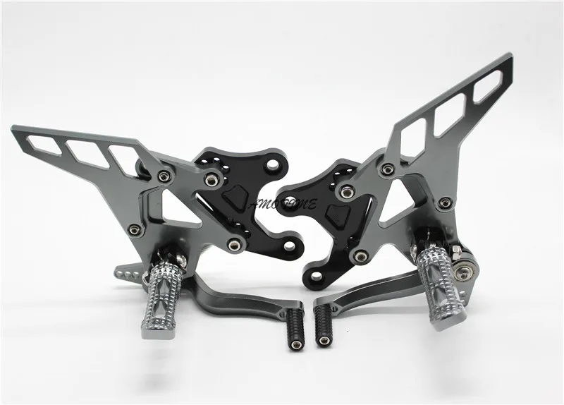 

Z 900 2017 Motorcycle CNC Aluminum Adjustable Rearset Foot Pegs Footrest Rear Sets For Kawasaki Moto Z900 17 Accessories !