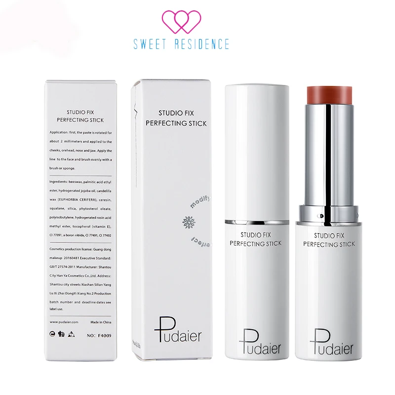 

1PCS Bottom makeup Waterproof Concealer Pen Bar Corrector Face Corretive Bronzer Contour Sticker Brighten Primer Makeup