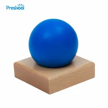 Baby Toy Montessori Geometric Stand Base and Ball Shape Early Childhood Education Kids Toys Brinquedos Juguetes