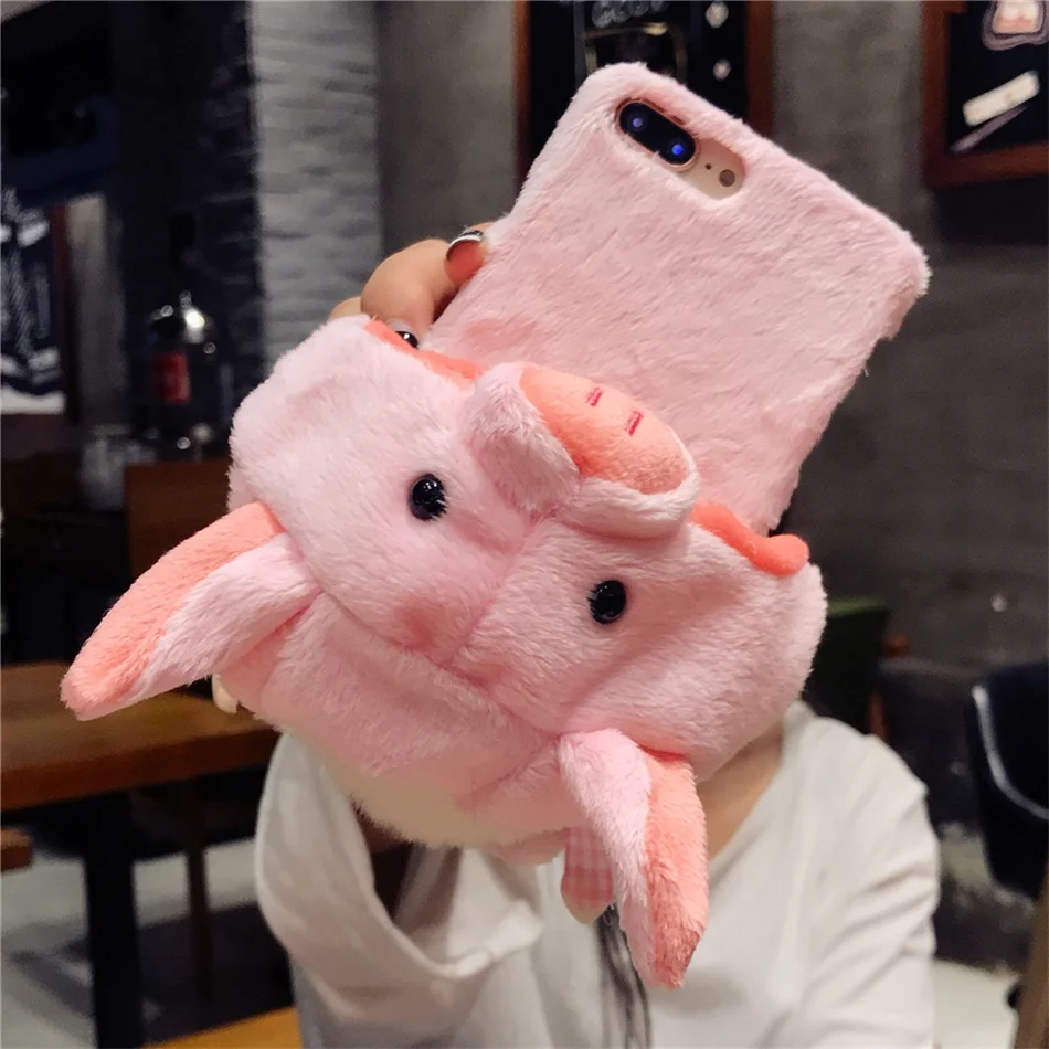 iPhone XS Max XR X Fur Hat Case (11)