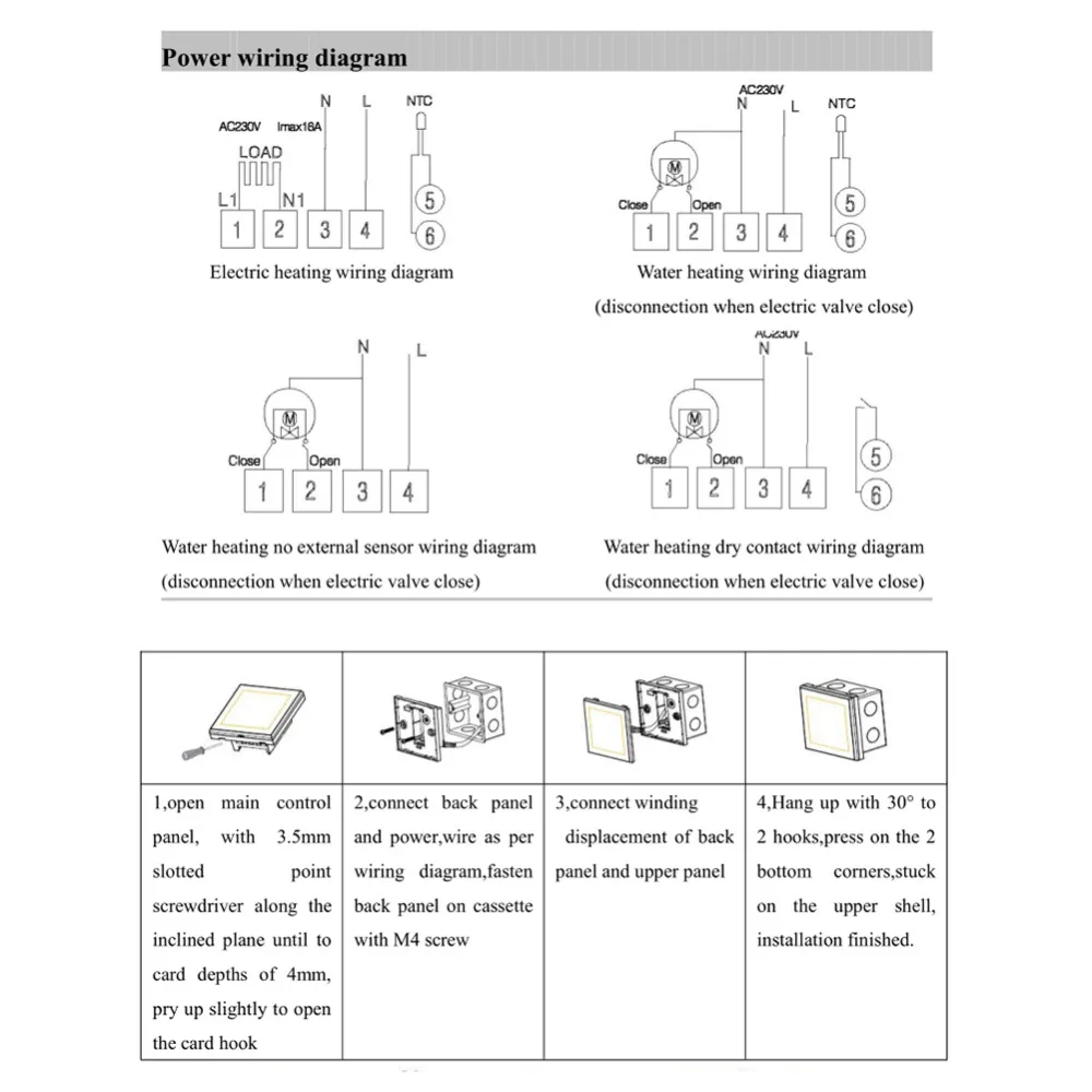 

Wifi LCD Touch Screen Smart Temperature Thermostat Wireless Room Underfloor Heating Controller Thermoregulator