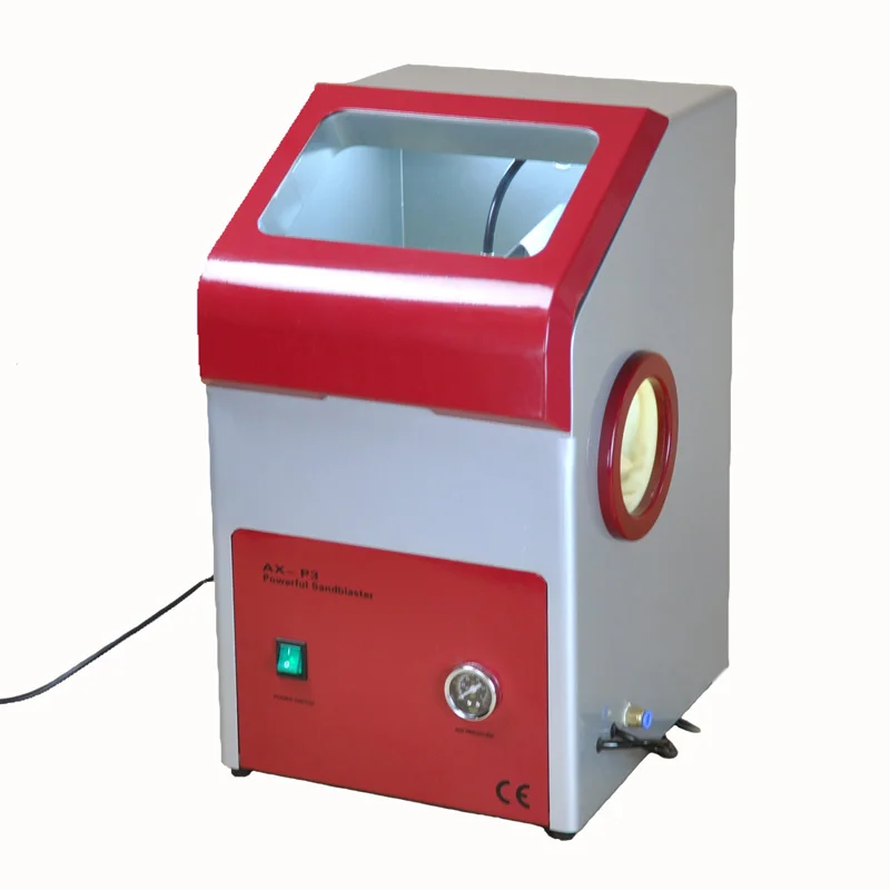 Dental lab sandblaster for metal frameworks Dental Recyclable blasting