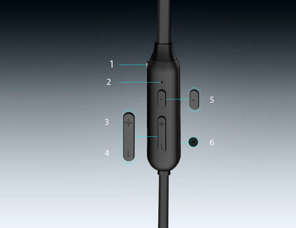 Dacom L54, активные наушники с шумоподавлением, шейным ободком, Bluetooth, спортивные, басовые, беспроводные наушники для ушей, с громкой связью, для мобильного телефона
