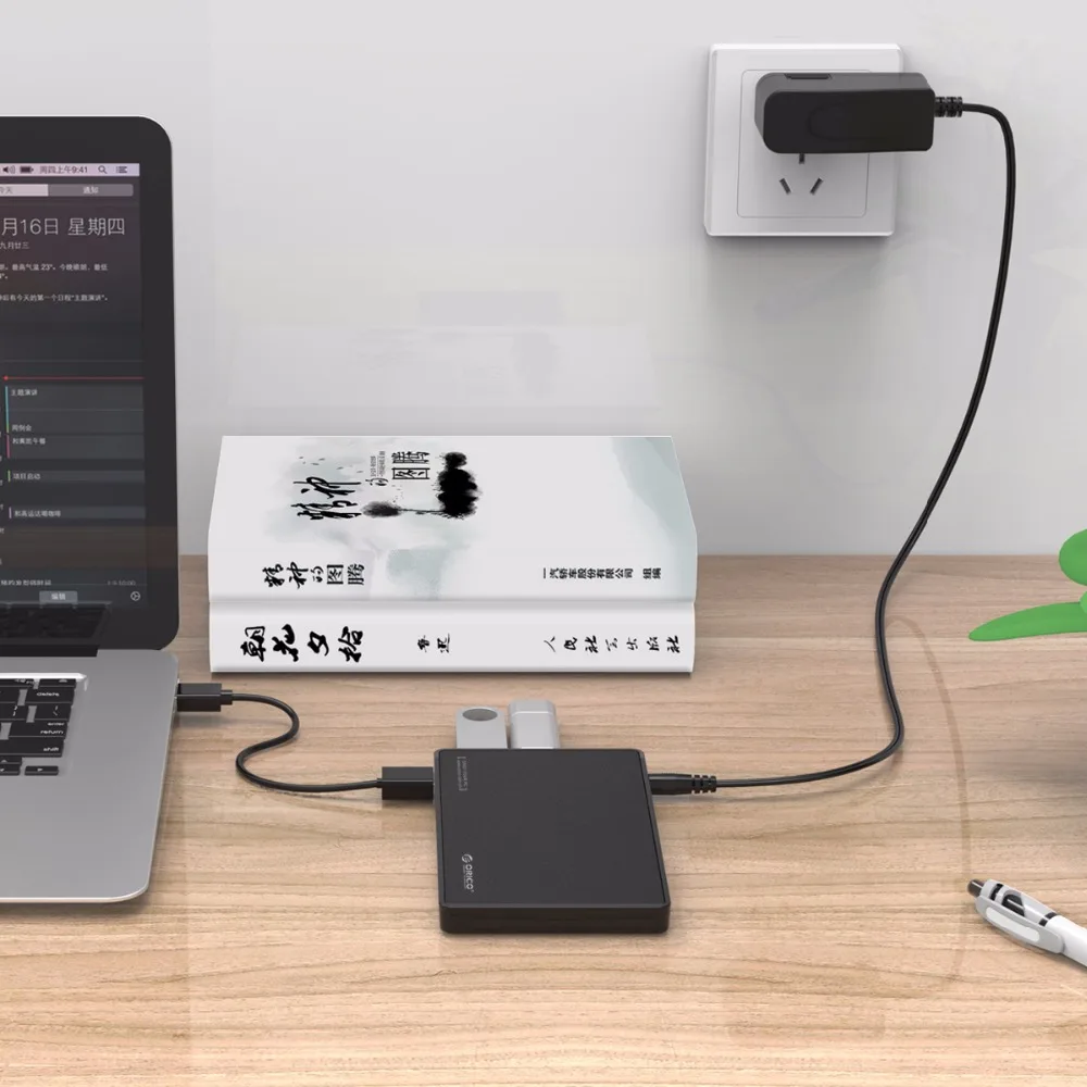 Корпус для жесткого диска ORICO 2 5 дюйма чехол USB 3 0 с портами концентратор драйвер