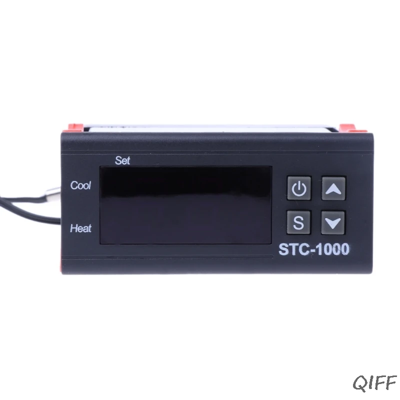 

Digital STC-1000 All-Purpose Temperature Controller Thermostat W Sensor AC 220V Mar28