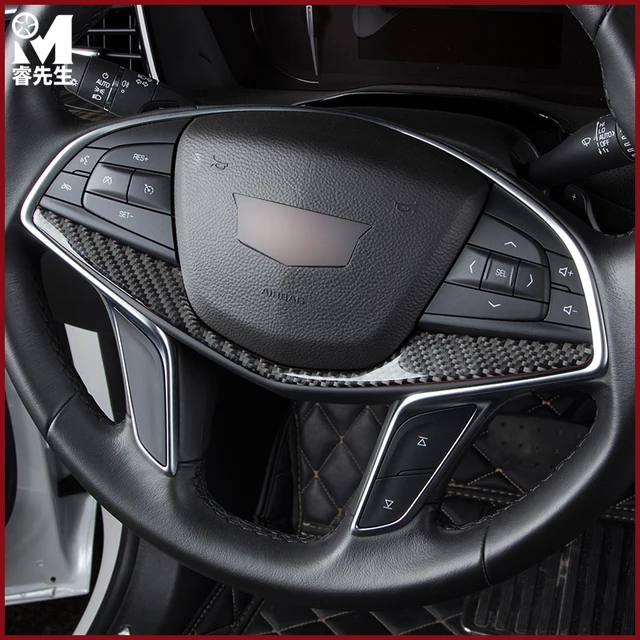 Carbon Fiber Auto Interior Accessories Steering Wheel Decoration Cover