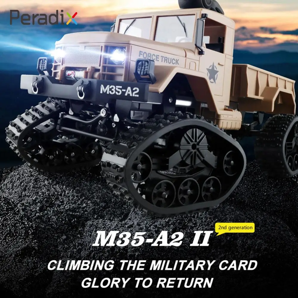 

RC Truck RC Racing RC Car Original Durable ABS Track Climbing Remote Control Boys Gifts Crawler Toy