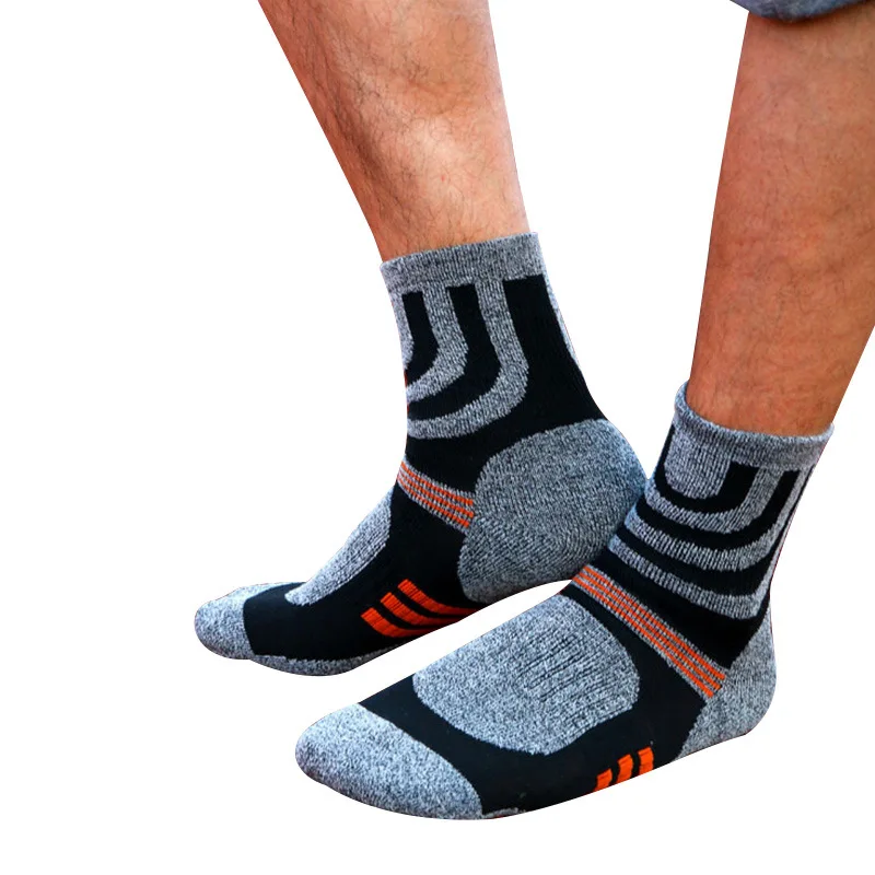 Mountain Climbing Men Socks Patchwork Striped Male Middle Socks Autumn Winter Quick Drying Breathable Men Socks Gifts For Men (5)