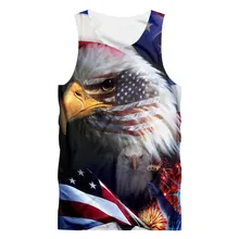 Летняя новая мужская майка с 3D принтом тигра и пламени льва и раков уличная одежда большого размера Habili Мужская t жилет