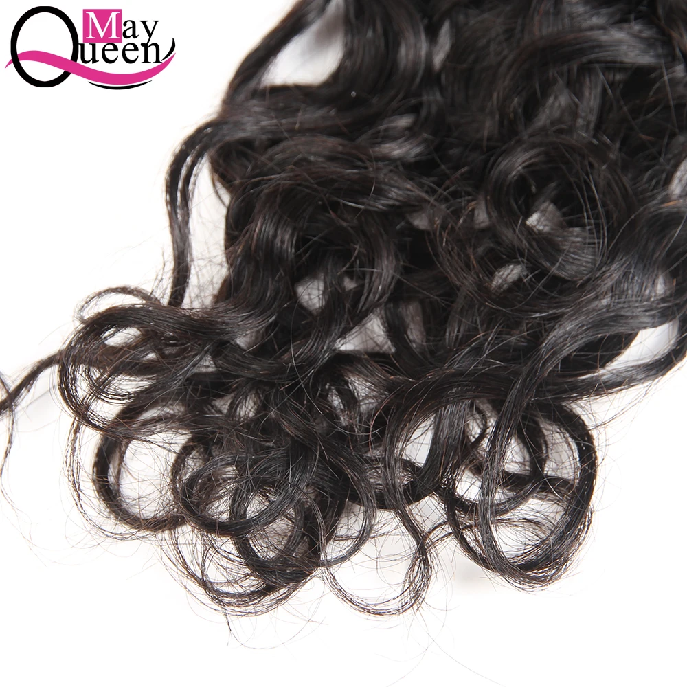 May Queen Hair Peruvian Water Wave 3&4 Pieces Remy Hair Extensions 100% Human Hair Weave Bundles Natural Black Can Be Dyed May Queen Hair Peruvian Water Wave 3&4 Pieces Remy Hair Extensions 100% Human Hair Weave Bundles Natural Black Can Be Dyed